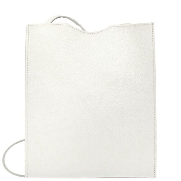 Hermes White Epsom Onimaitou Crossbody Pochette Shoulder Bag V □G XX92076 - Picture 1 of 11
